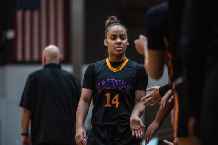 Marysville vs Reynoldsburg girls basketball 022523 Gabe Haferman15